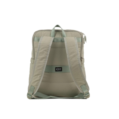 Mochila Elf Portanotebook Acolchada Verde