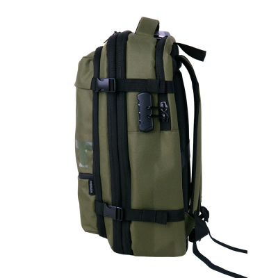Mochila Travel Go Wanderlust De Viaje Compresión Al Vacío Verde 18"