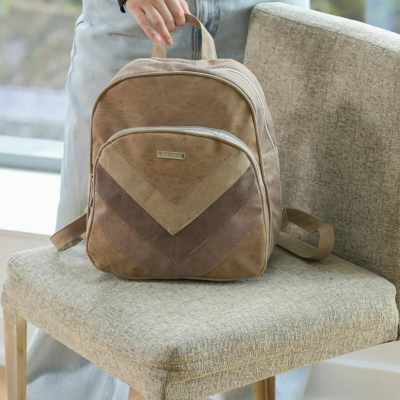 Mochila Combinada Kif Kif Beige