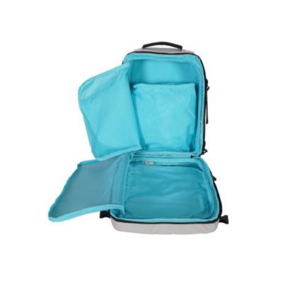 Mochila Elf Travel Pro Engomada Gris