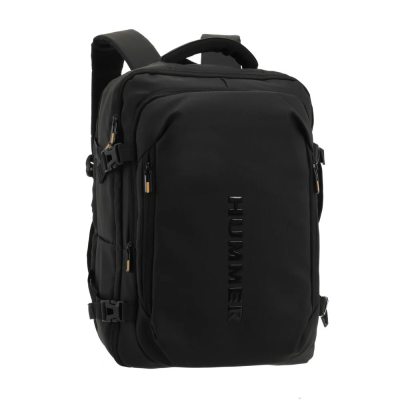 Mochila Portanotebook Viajera Hummer Negro