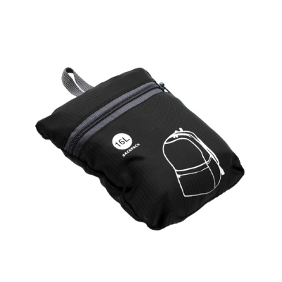 Mochila Plegable Squash Negro