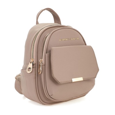 Mochila Agarrate Catalina Pu Beige
