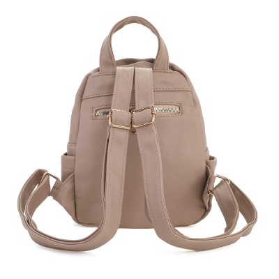 Mochila Agarrate Catalina Pu Beige