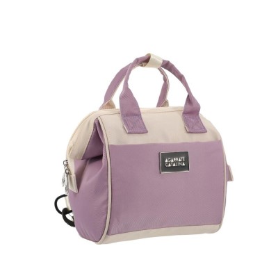 Mochila Bolso Maternal Agarrate Catalina Lila