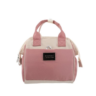 Mochila Maternal Agarrate Catalina Rosa