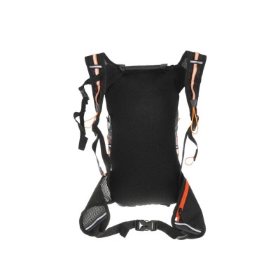 Mochila Deportiva Running Avia Negro Con Cierre Naranja Mochila Deportiva Running Avia Negro Con Cierre Naranja
