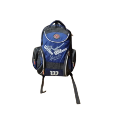 Mochila Deportiva Urbana Azul Y Negro