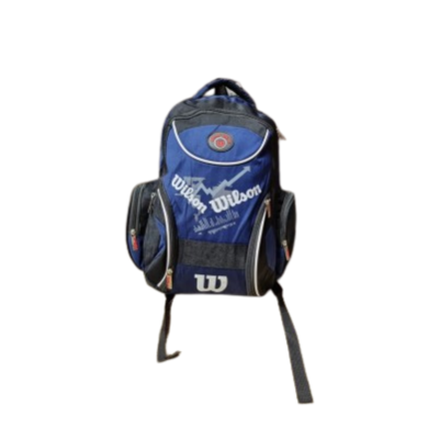 Mochila Deportiva Urbana Azul Y Negro