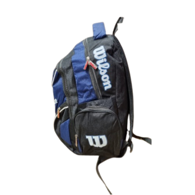 Mochila Deportiva Urbana Azul Y Negro