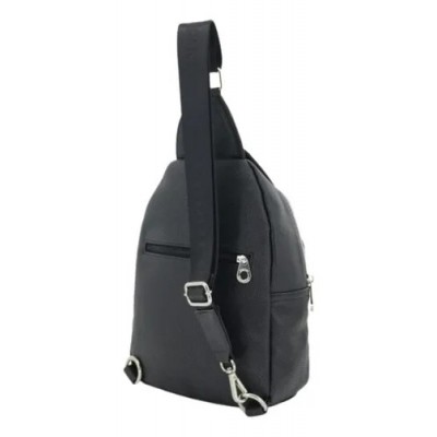 Mochila Cruzada Good Company Satinado Negro 2124