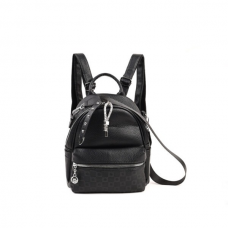 Mochila Kif Kif Mini Ecocuero Negro