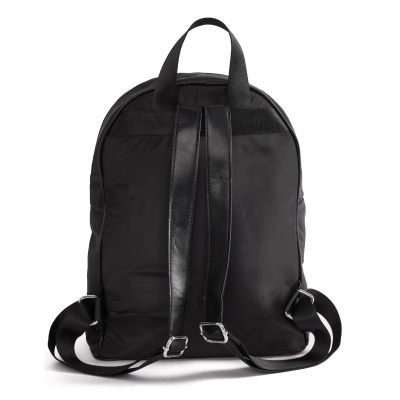 Mochila Joup Urbana De Nylon Y Pu Negro