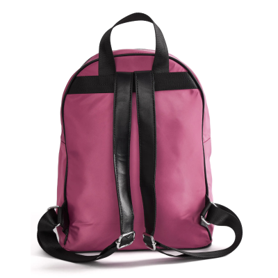 Mochila Joup Urbana De Nylon Y Pu Fucsia