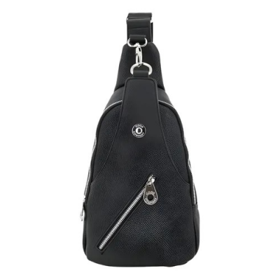 Mochila Cruzada Good Company Satinado Negro 2114