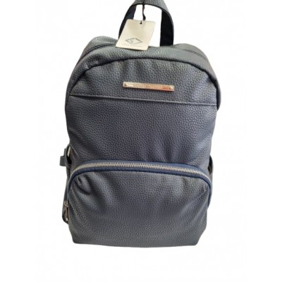 Mochila Good Company Bolsillo Semicircular Azul