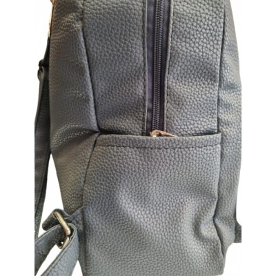 Mochila Good Company Bolsillo Semicircular Azul