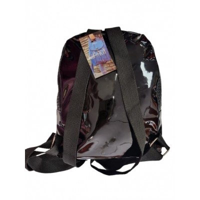 Mochila Kif Kif Chica De Pu Charol Negro