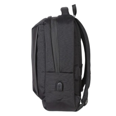 Mochila Pierre Cardin Portanotebook Usb 16" Negro