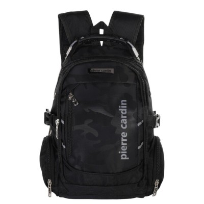 Mochila Pierre Cardin Usb Camuflada Negro Mochila Pierre Cardin Usb Camuflada Negro