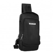 Mochila Pierre Cardin Impermeable Negro