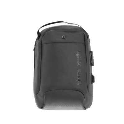 Mochila Pierre Cardin Impermeable Urbana Usb Gris