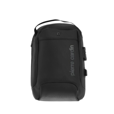 Mochila Pierre Cardin Impermeable Urbana Usb Negro