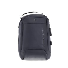 Mochila Pierre Cardin Impermeable Urbana Usb Azul