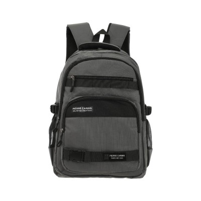 Mochila Pierre Cardin Gris Oscuro