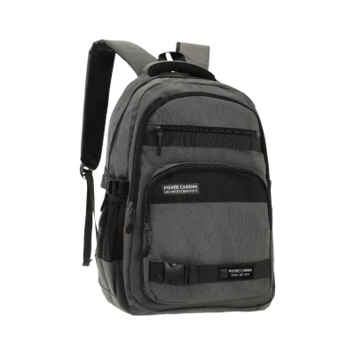 Mochila Pierre Cardin Gris Oscuro