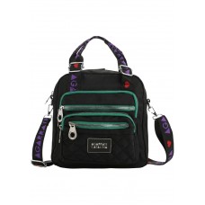 Cartera Mochila Daily Agarrate Catalina Negro