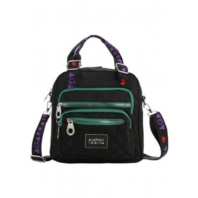 Cartera Mochila Daily Agarrate Catalina Negro