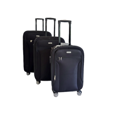 Valija Carry On Tela Mtl Negro 20"