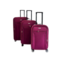 Valija Mtl Carry On Tela Bordo 20"
