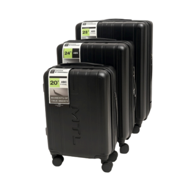 Valija Mtl Grande Abs 28" Negro
