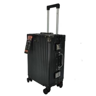 Valija Mtl Carry On Policarbonato Negro 20"