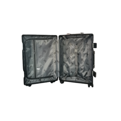 Valija Mtl Carry On Policarbonato Negro 20"