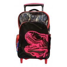 Mochila Owen Infantil - Dinosaurio Con Carro Rojo
