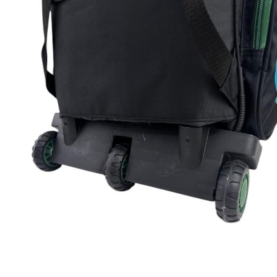 Mochila Owen Infantil - Con Carro Camuflado Dinosaurio Verde