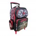 Mochila Owen Infantil - Con Carro Camuflado Dinosaurio Rojo