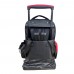 Mochila Owen Infantil - Con Carro Camuflado Dinosaurio Rojo