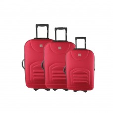 Valija Owen - Mediana Semirrígida Rojo 24"