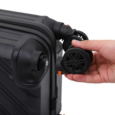 Valija Carry On Owen Abs Negro 20"