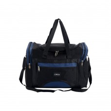 Bolso De Viaje Owen Negro Y Azul