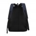 Mochila Urbana Owen - Bolsillos Laterales 4 Cierres 18" Azul