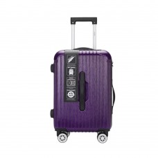Valija Owen Rigida Policarbonato Cabina Violeta