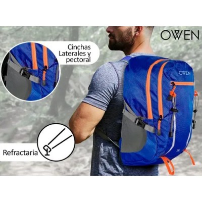 Mochila Owen - Trekking Celeste