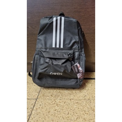 Mochila Owen - Negro Con Rayas