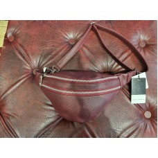 Riñonera Good Company Bordo Pu 1915 Doble Cierre