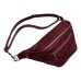 Riñonera Good Company Bordo Pu 2121 Doble Cierre